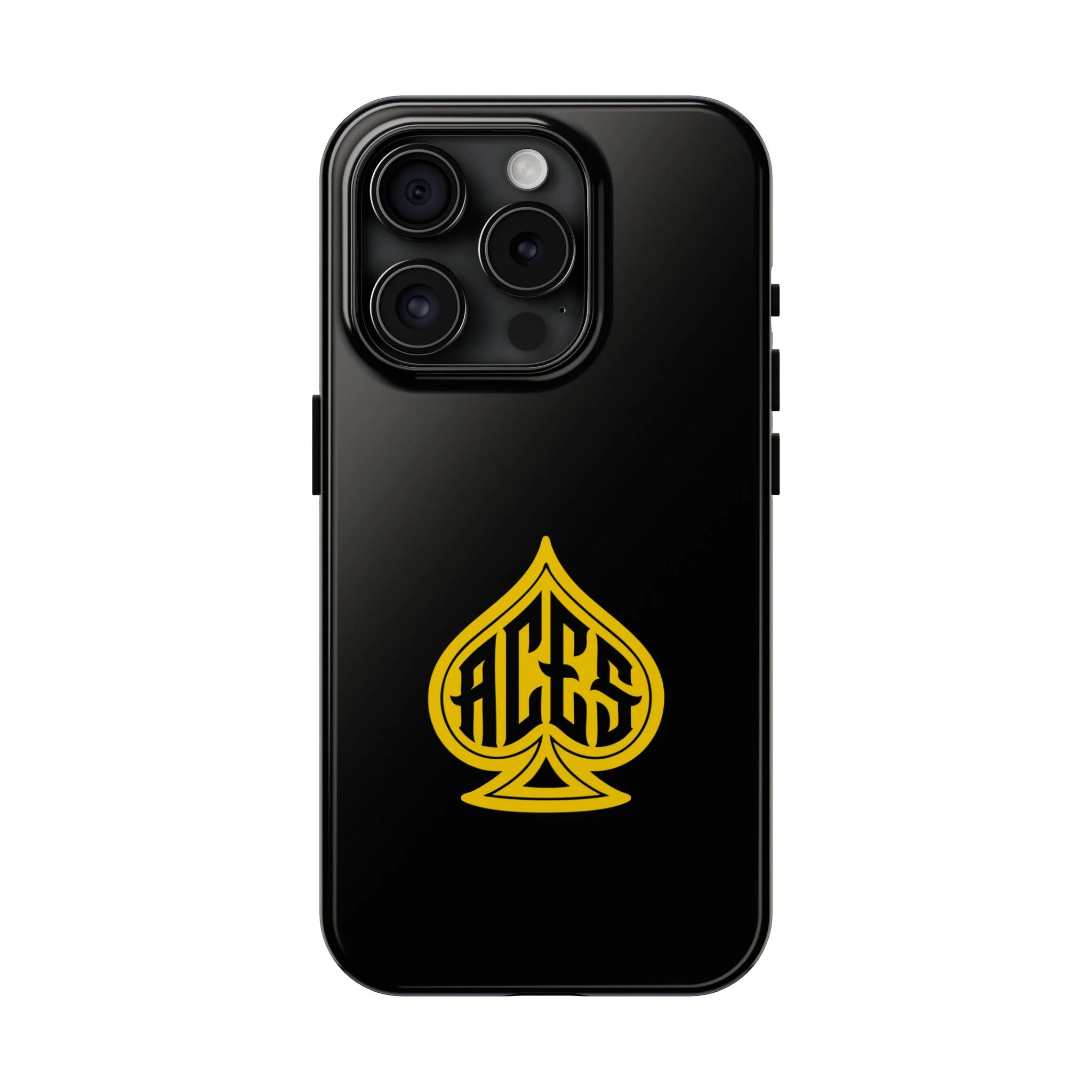 Phone Case — Black & Gold Protective Phone Cover (various sizes) - Image 14