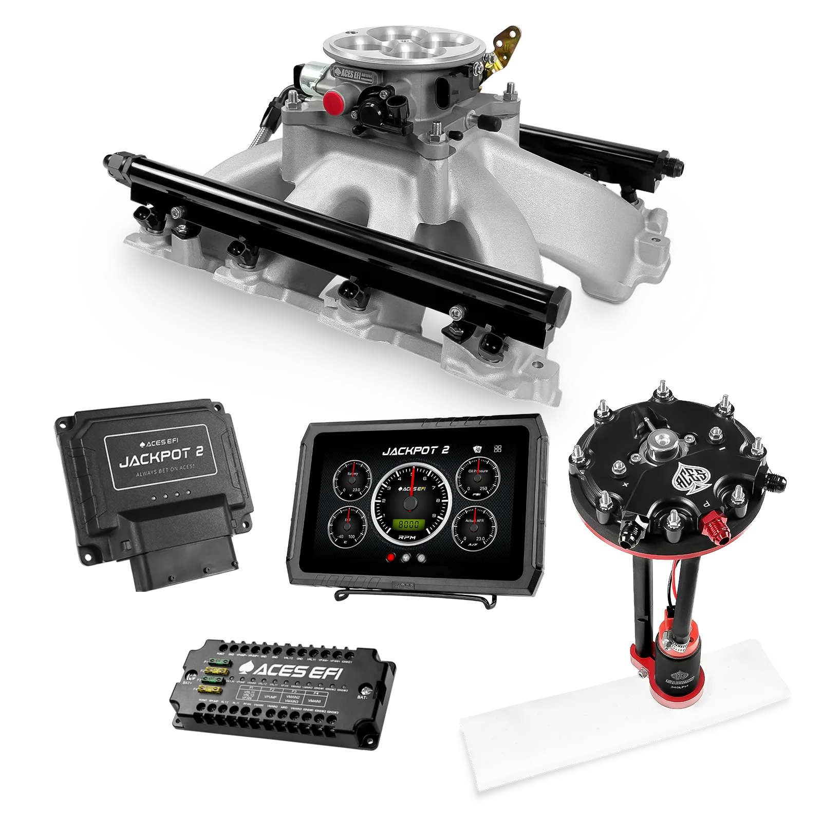 Jackpot 2 LS EFI System - Master Kit with Tank Conversion Pump Module with Internal Regulator - Image 14
