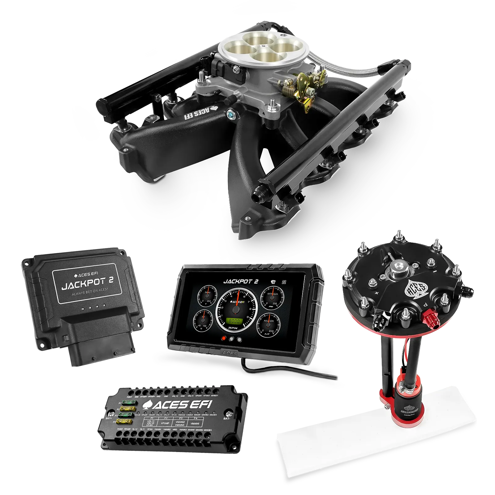 Jackpot 2 LS EFI System - Master Kit with Tank Conversion Pump Module with Internal Regulator - Image 18