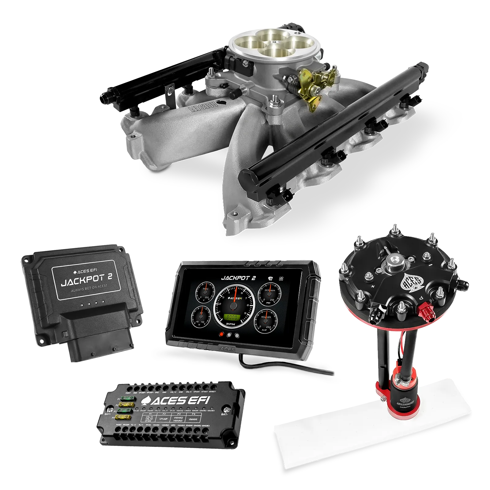 Jackpot 2 LS EFI System - Master Kit with Tank Conversion Pump Module with Internal Regulator - Image 19