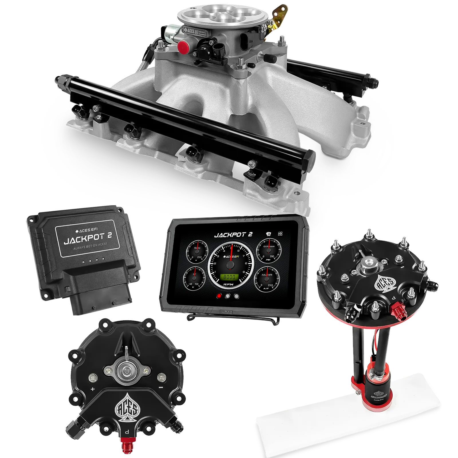 Jackpot 2 LS EFI System - Master Kit with Tank Conversion Pump Module with Internal Regulator - Image 7