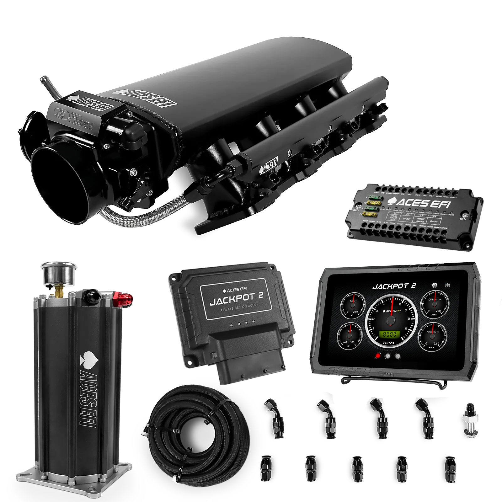 Jackpot 2 LS EFI System - Master Kit with Command Center 2 Surge Tank - Image 15
