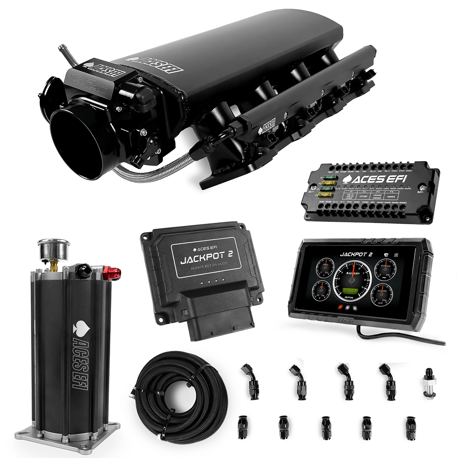 Jackpot 2 LS EFI System - Master Kit with Command Center 2 Surge Tank - Image 17