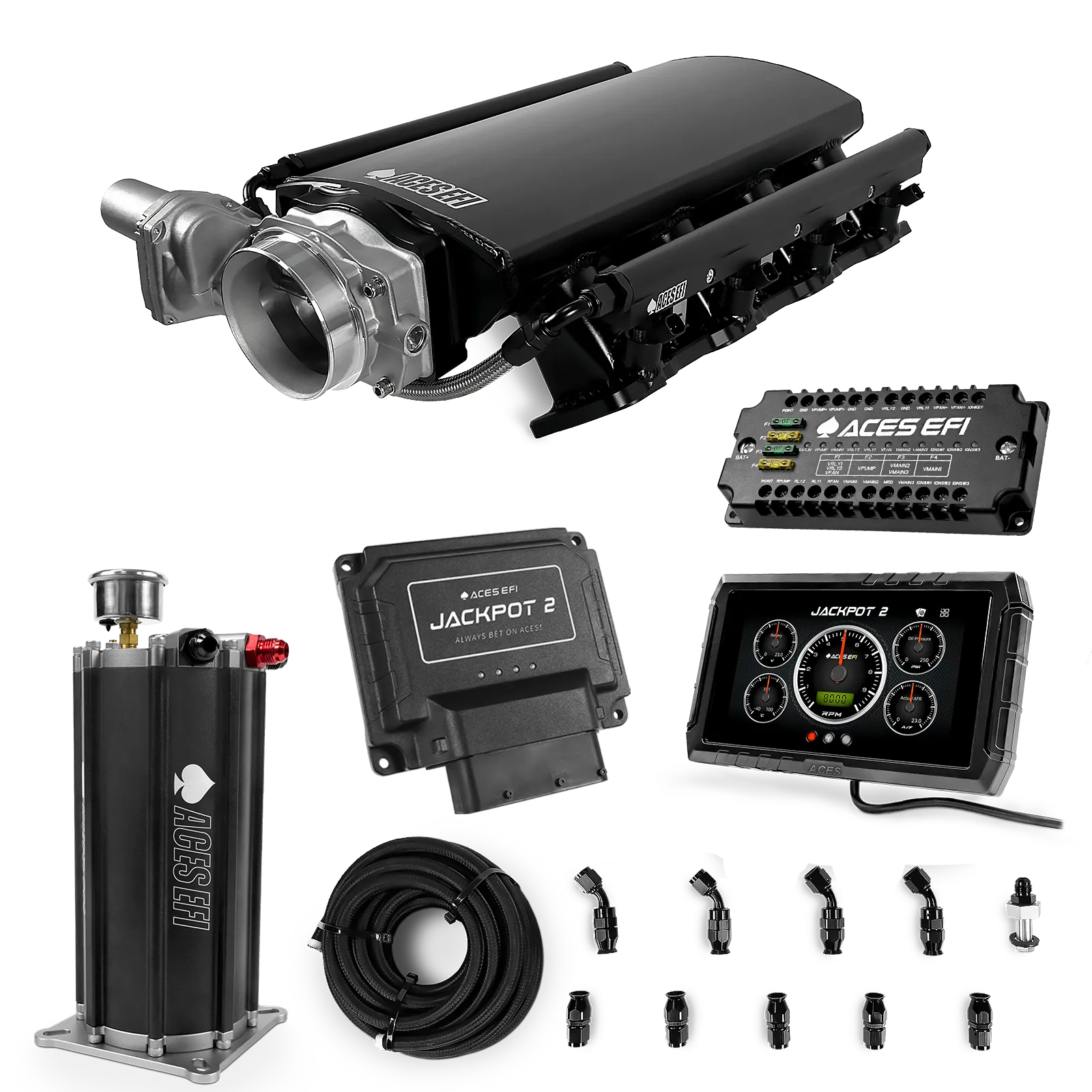 Jackpot 2 LS EFI System - Master Kit with Command Center 2 Surge Tank - Image 23
