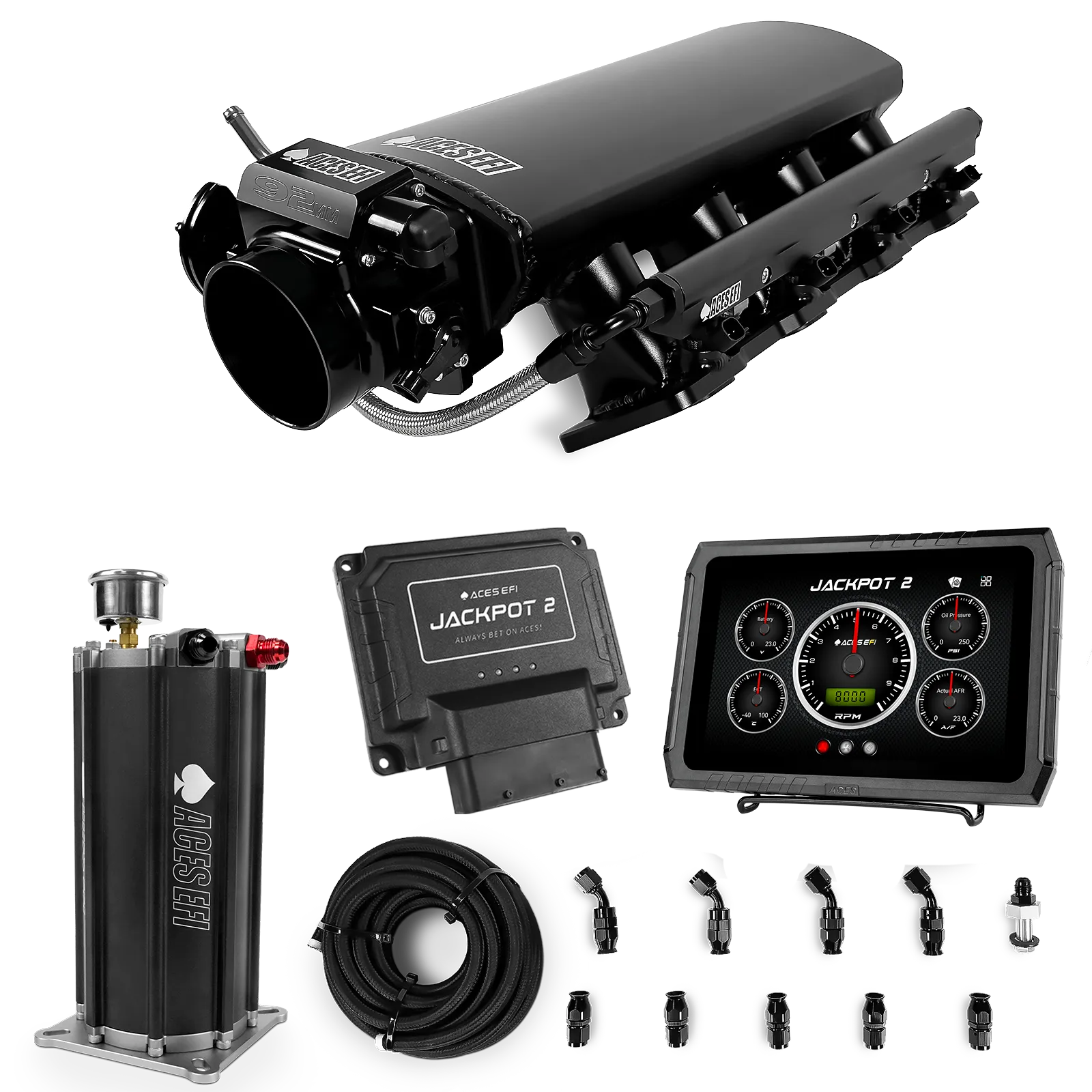 Jackpot 2 LS EFI System - Master Kit with Command Center 2 Surge Tank - Image 5