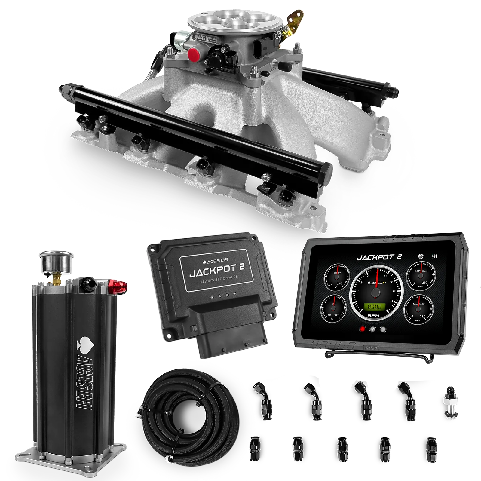 Jackpot 2 LS EFI System - Master Kit with Command Center 2 Surge Tank - Image 7