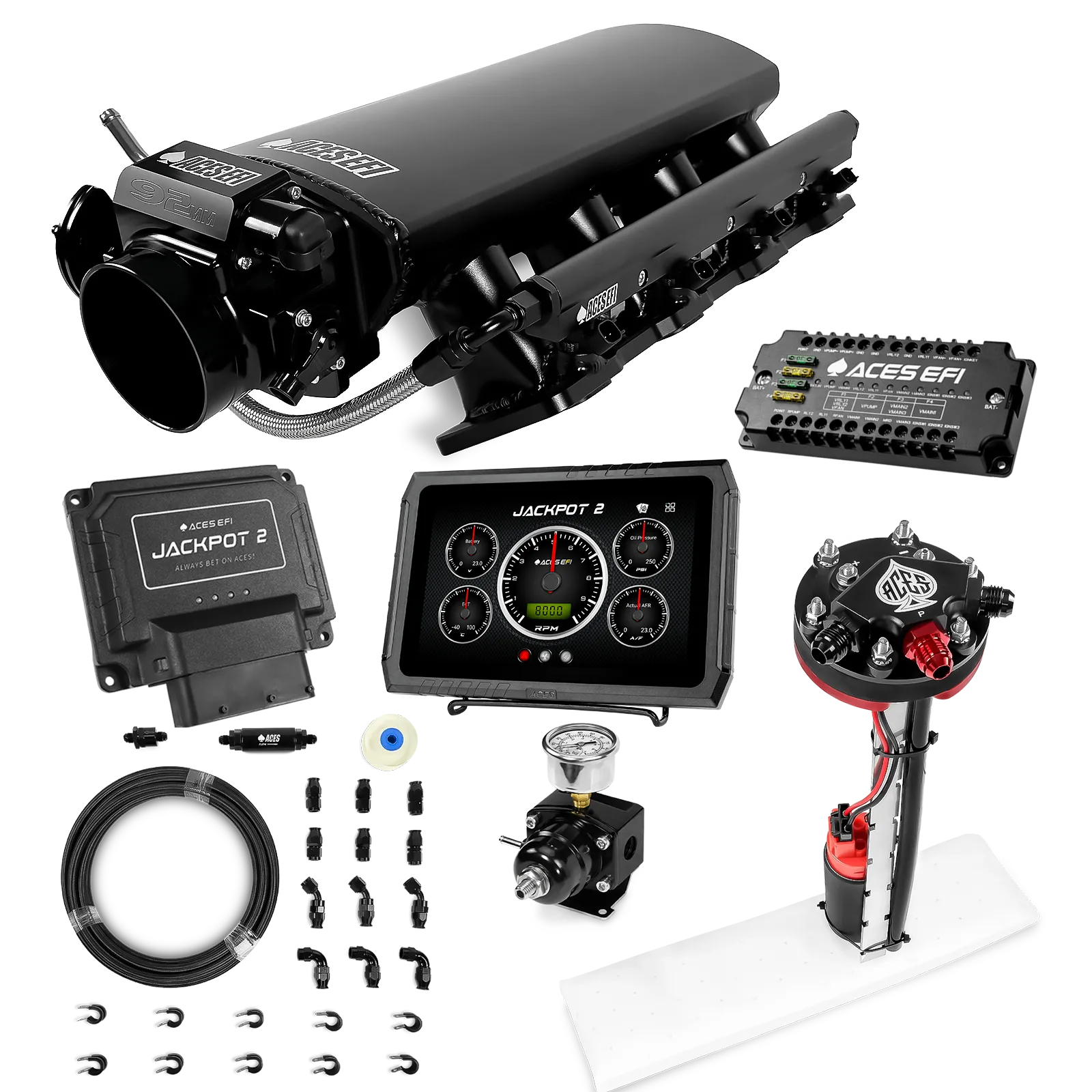 Jackpot 2 LS EFI System - Master Kit with Tight Fit In-Tank Pump Module + 40' PTFE Hose Kit - Image 19