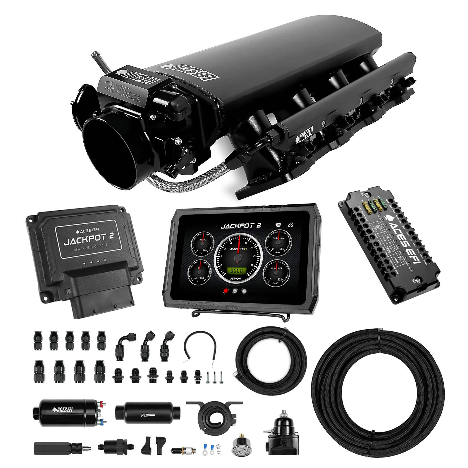 Jackpot 2 LS EFI System - Master Kit with 255 In-line Pump System w/40' PTFE Hose - Image 22