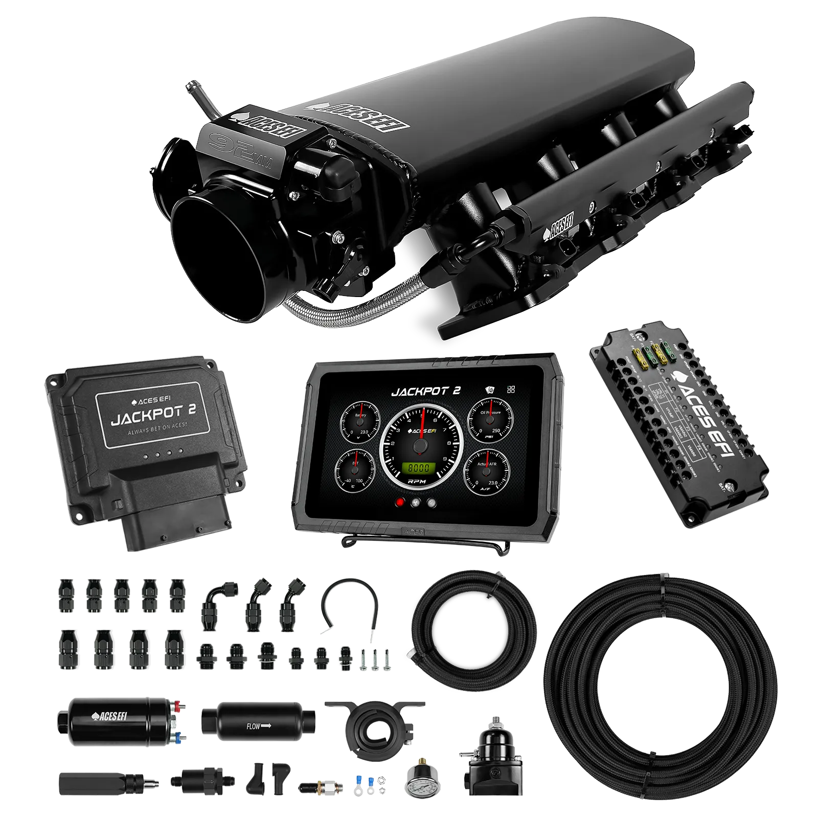 Jackpot 2 LS EFI System - Master Kit with 255 In-line Pump System w/40' PTFE Hose - Image 3