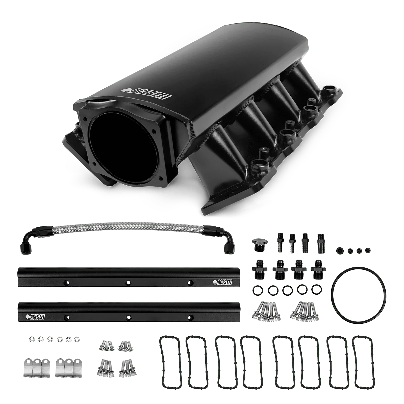 Low-Ram Fabricated 102mm LS Intake Manifold - Image 5